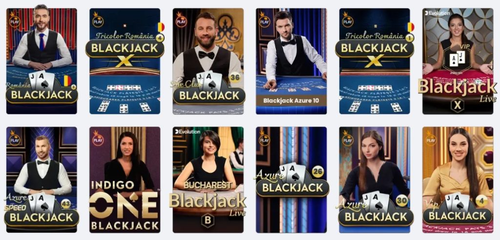 Powerbet Casino LIVE casino jocuri de masa blackjack