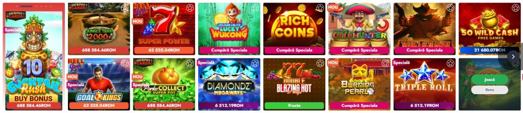 Vivabet Casino jocuri pacanele 4