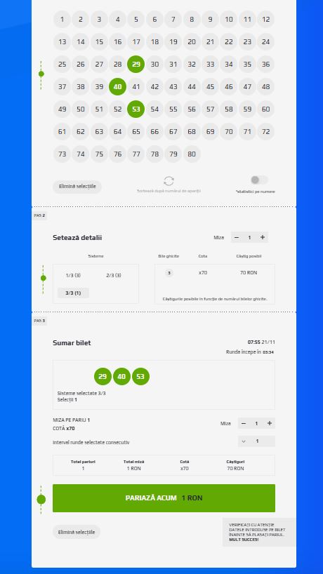 Cum joci LOTO pe NetBet - superpont.com