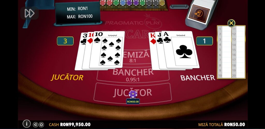 Baccarat virtual ca la aparate Las Vegas Casino - superpont.com
