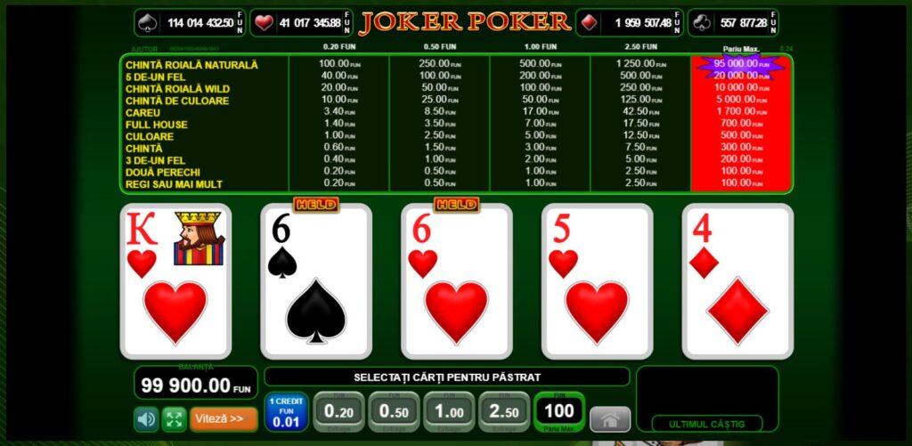 Las Vegas Casino Video Poker - Poker ca la aparate - superpont.com