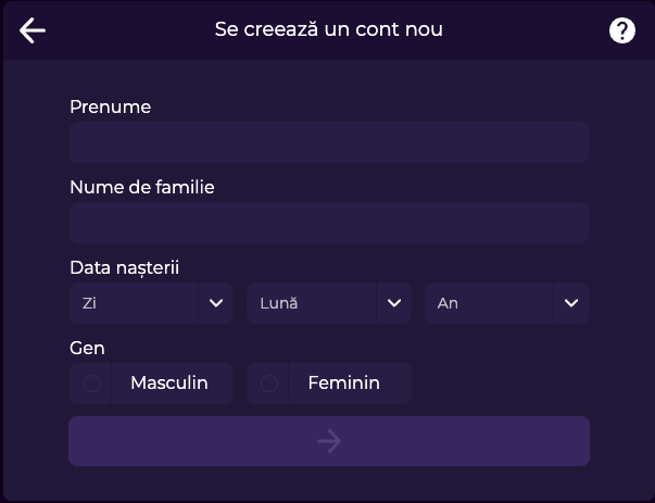 Cum deschid un cont nou la MaxWin