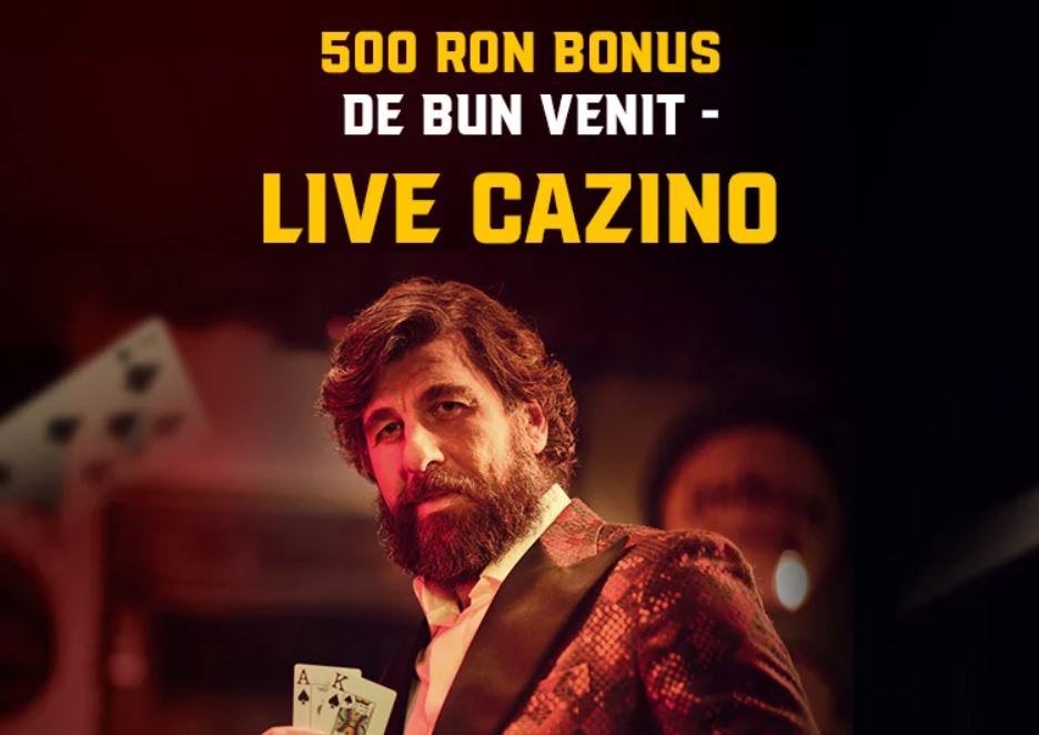 Maxbet bonus de bun venit Live Casino - 500 RON
