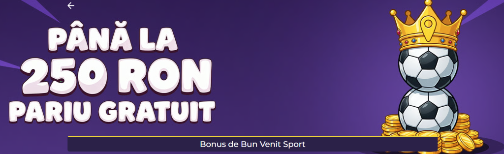 Maxwin bonus sport 250 RON pariu gratuit