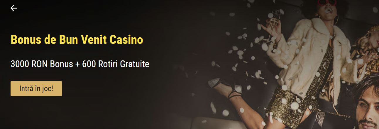 One Casino bonus de bun venit