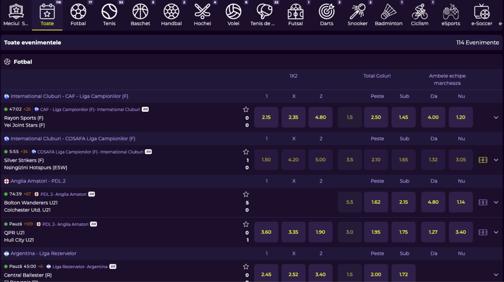 Pariuri Live Maxwin