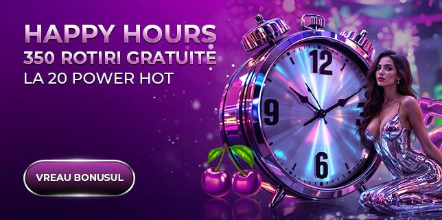 Player Happy Hours 350 rotiri gratuite