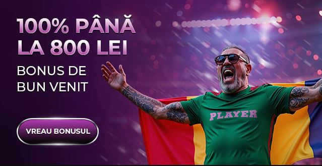 Player bonus pariuri 800 lei