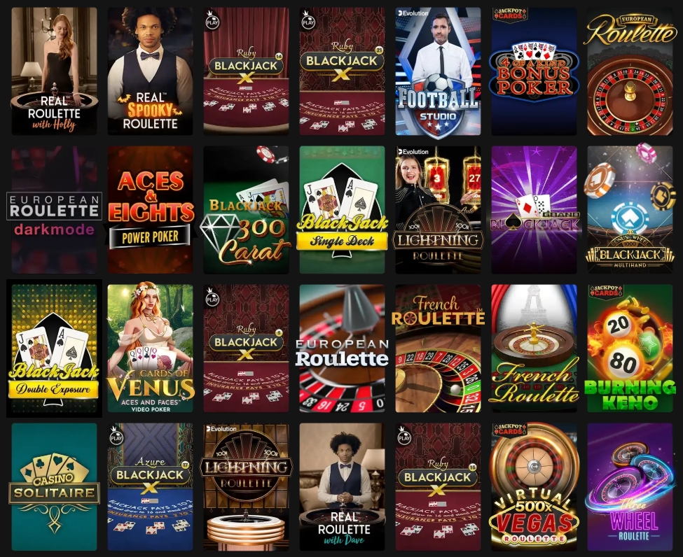 Princess Casino LIVE jocuri de masa 1