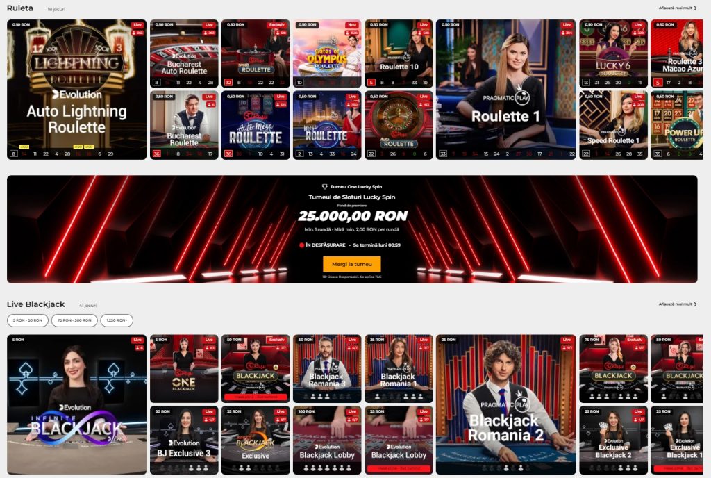 32Rosu Casino jocuri de masa LIVE
