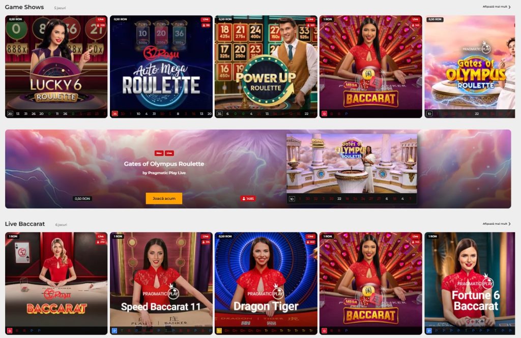 32Rosu Casino jocuri de masa LIVE 2