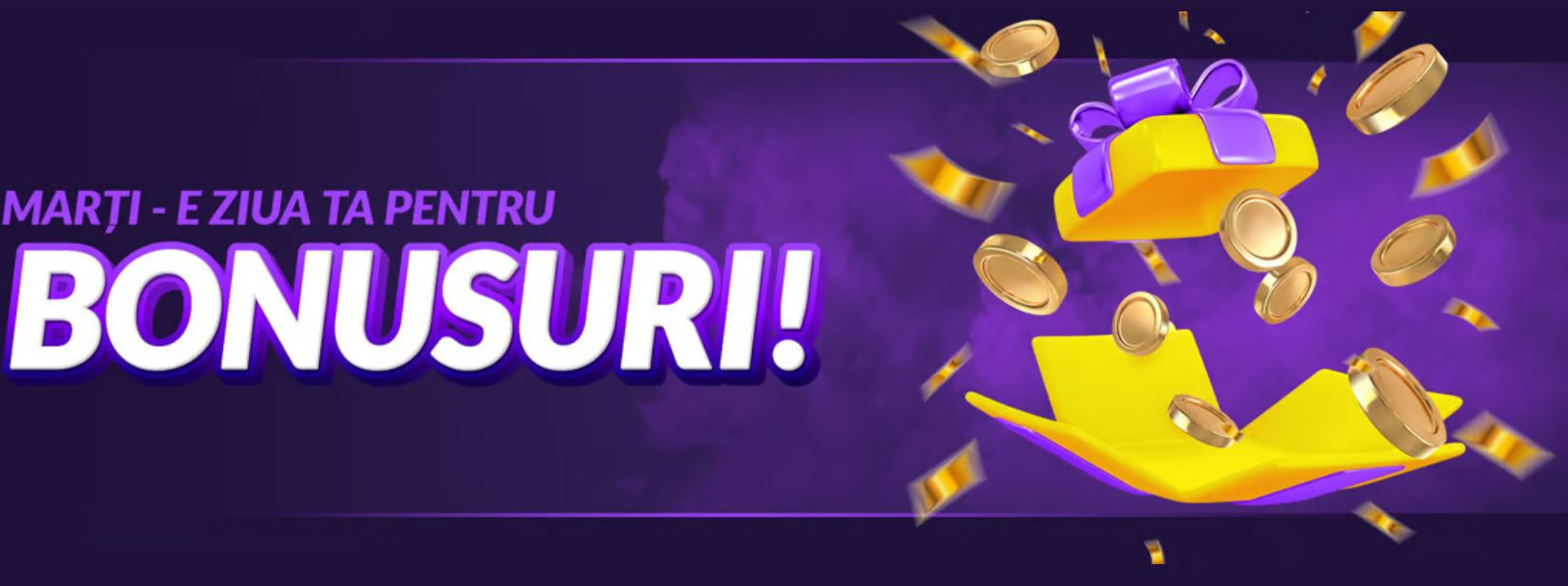 Bonus până la 1500 lei marți pe MaxWin Casino