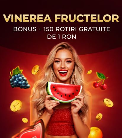 Lucky Seven bonus până la 100 lei și 150 rotiri vinerea