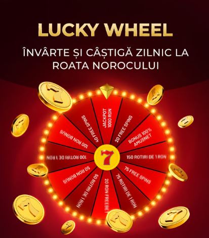 Premii zilnice la Roata Norocului Lucky Seven