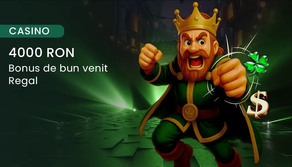 KingCasino bonus de bun venit 4000 lei