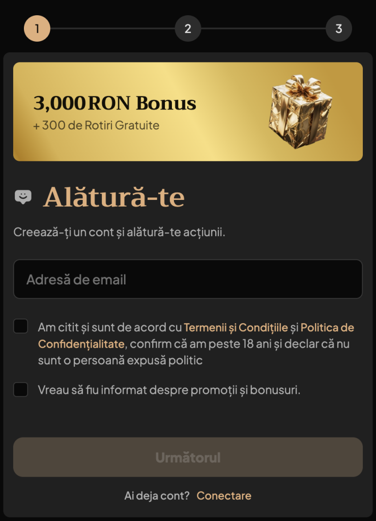 Cum deschid cont la Pacanele.ro?