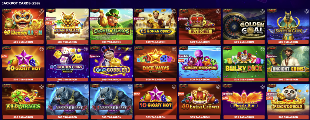 Jackpot Cards Prowin