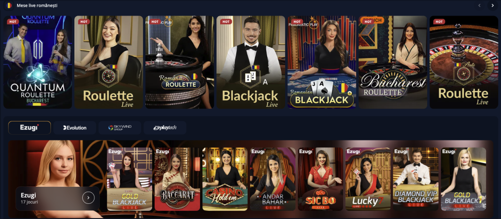 Jocuri LIVE 12XBET Casino