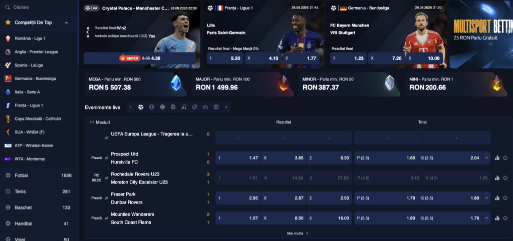Pariuri sportive 12XBET Casino