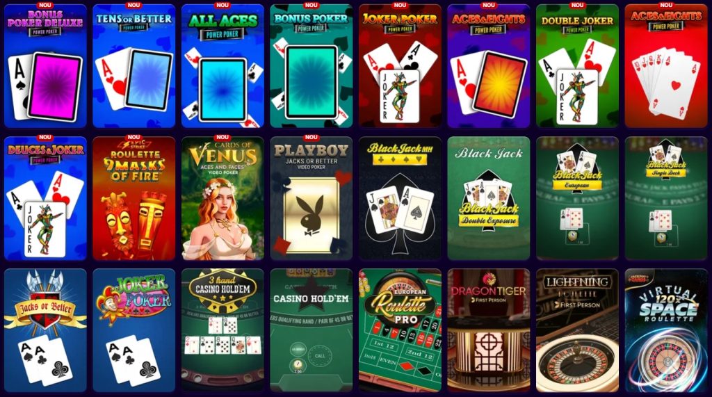 Swiper Casino jocuri de masa 3