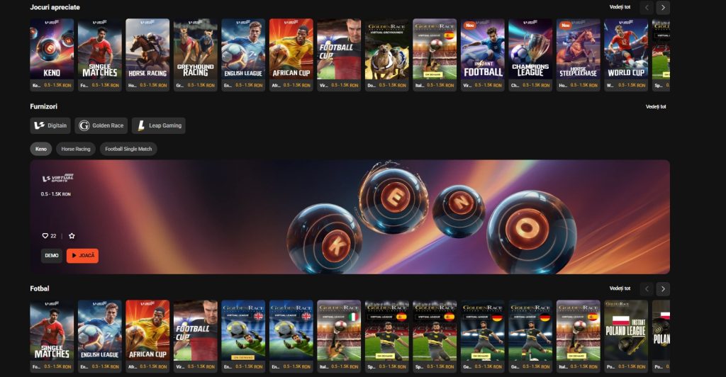 TOTOGaming portofoliu virtuale