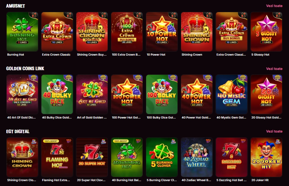 Napoleon Casino provideri jocuri pacanele furnizori video slots 1