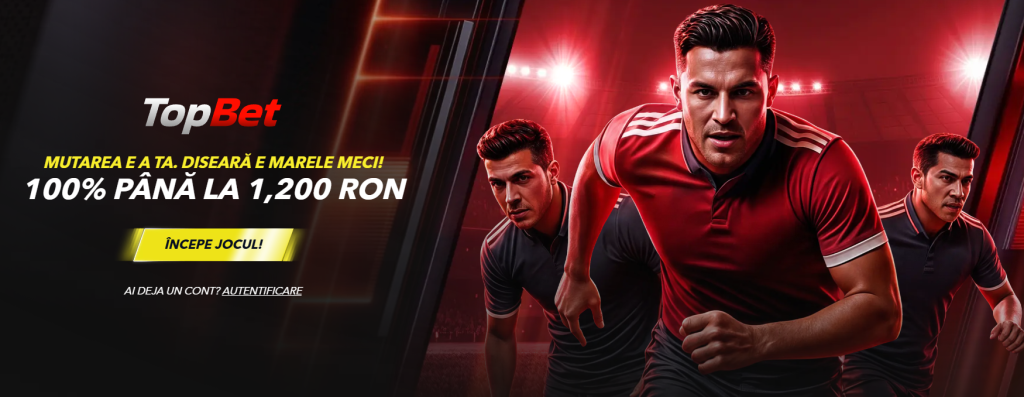 Topbet bonus pariuri 1200 lei