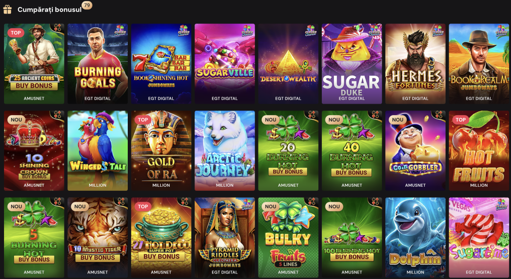 Bonus Buy la Bilion Casino