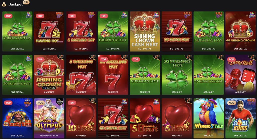 Jackpoturi la Bilion Casino