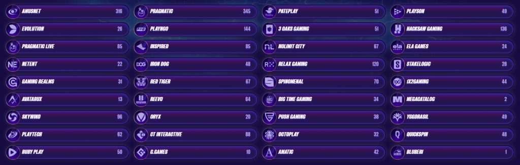Zinx furnizori jocuri pacanele provideri video slots portofoliu