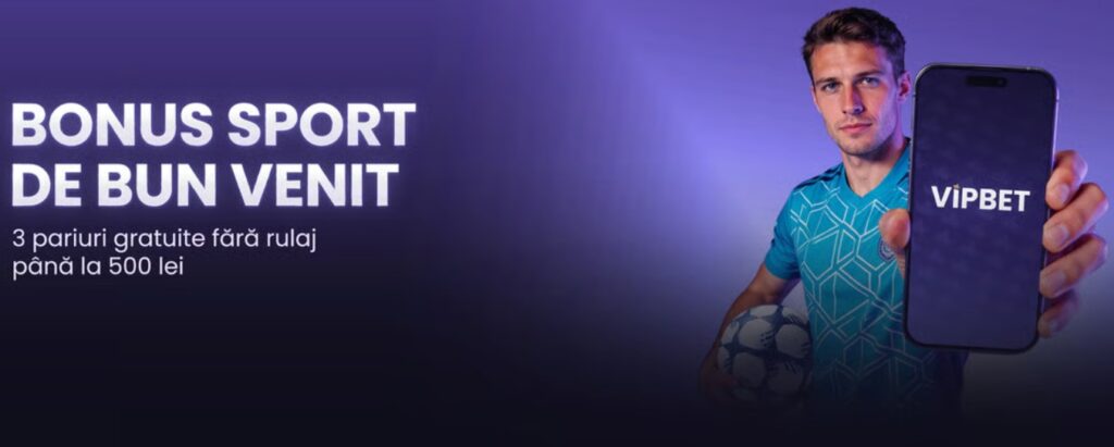 Vipbet bonus pariuri 500 RON