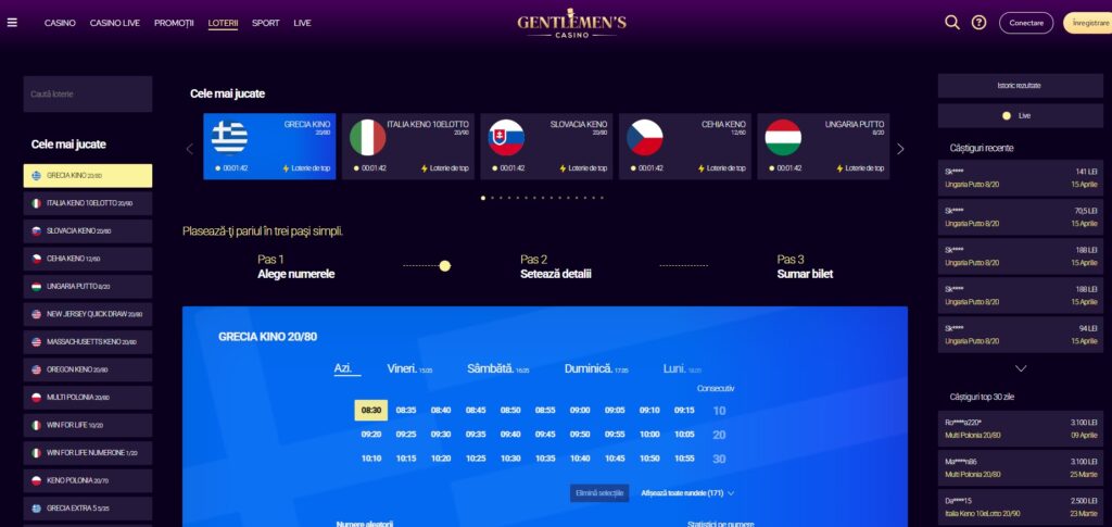 LOTO Gentlemens casino