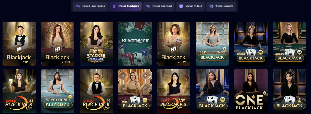 Blackjack Live la Cool Casino