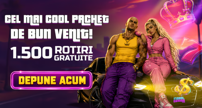 Cool Casino bonus de bun venit - 1500 rotiri gratuite