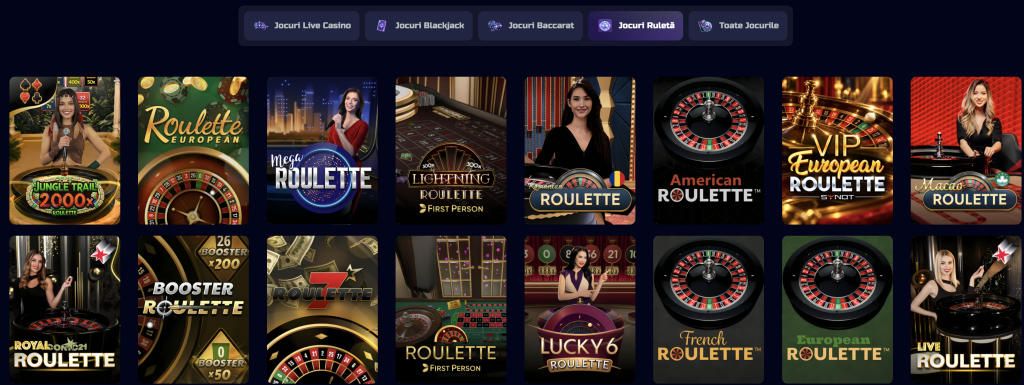 Ruleta Live la Cool Casino