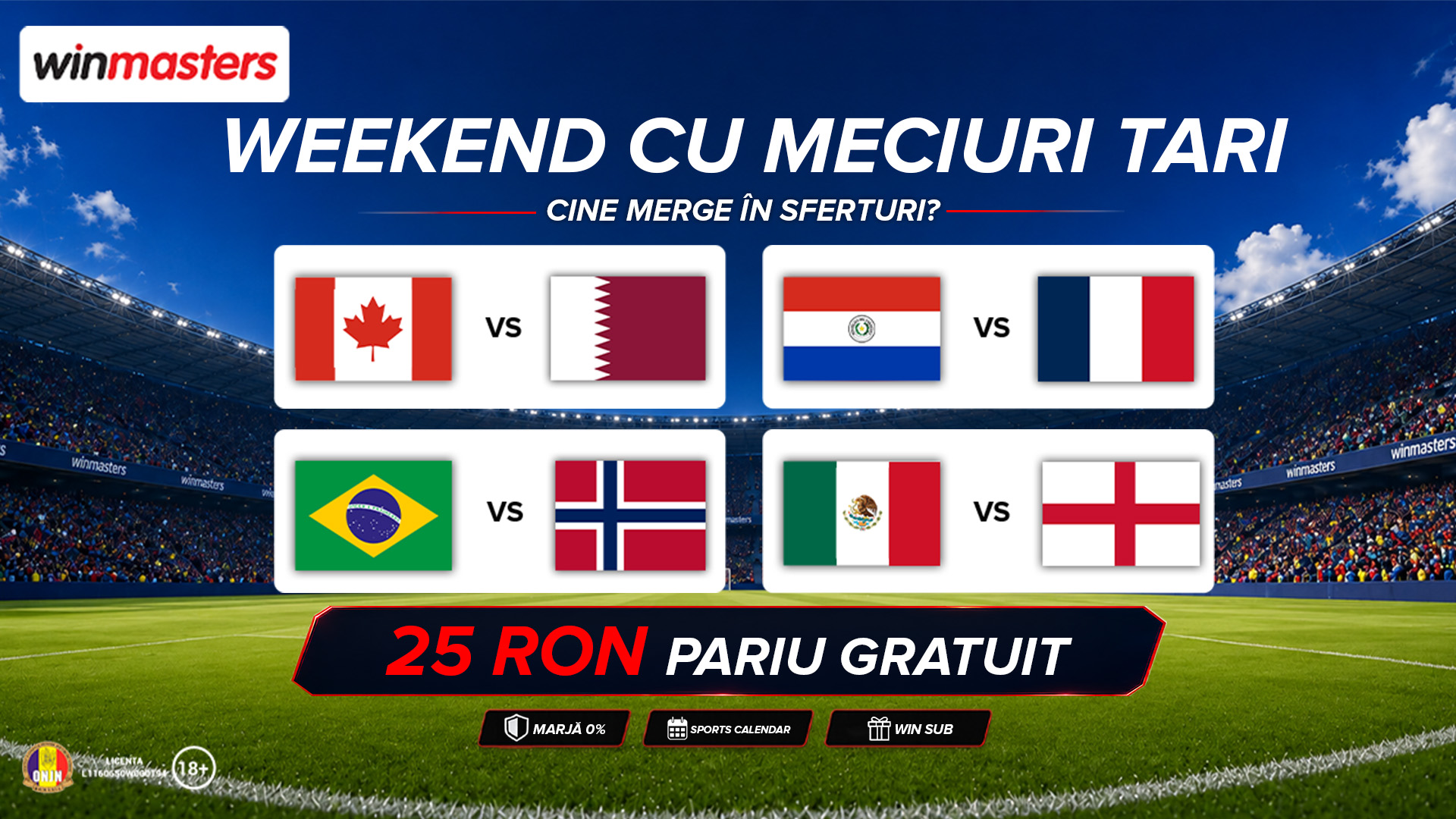 Weekend cu meciuri tari la Cupa Mondială! Cine își asigură biletele pentru sferturile de finală