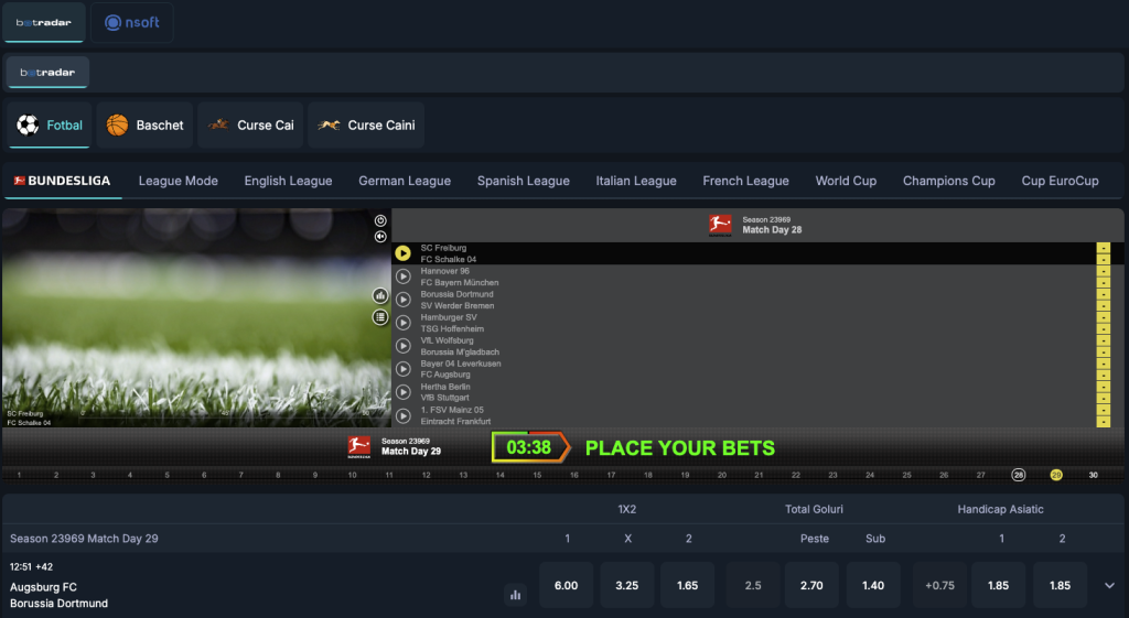 Jocuri virtuale la Ultrabet