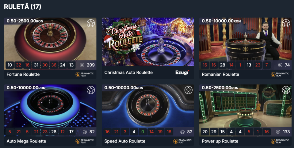 Ruleta la Ultrabet