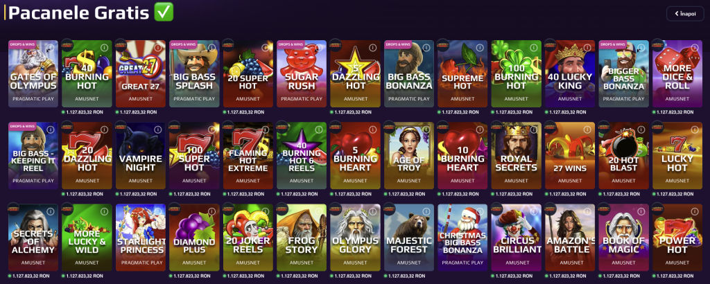 Pacanele gratis Casino Royale